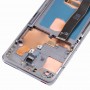 מסך LCD מקורי של Super Amoled עבור Samsung Galaxy S20 Ultra 4G-S20 Ultra 5G Digitizer מכלול מלא עם מסגרת (אפור)