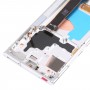 מסך LCD מקורי של Super Amoled עבור Samsung Galaxy Note20 Ultra SM-N986 5G גרסת דיגיטייזר מכלול מלא עם מסגרת (כסף)
