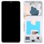מסך LCD OEM עבור Samsung Galaxy S21+ (5G) SM-G996 Digitizer הרכבה מלאה עם מסגרת (כסף)