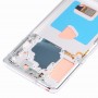 מסך LCD OEM עבור Samsung Galaxy S21+ (5G) SM-G996 Digitizer הרכבה מלאה עם מסגרת (כסף)