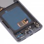 מסך LCD Super AMOLED מקורי לסמסונג גלקסי S21 4G-S21 5G SM-G990 SM-G991 Digitizer הרכבה מלאה עם מסגרת (שחור)