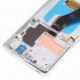 מסך LCD Super AMOLED מקורי עבור Samsung Galaxy S21 Ultra 5G SM-G998B Digitizer הרכבה מלאה עם מסגרת (כסף)