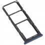 עבור Samsung Galaxy M32 SM-M325 מגש כרטיס SIM + מגש כרטיס SIM + מגש כרטיס מיקרו SD (שחור)