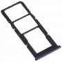 עבור Samsung Galaxy M32 5G SM-M326B מגש כרטיס SIM מקורי + מגש כרטיס SIM + מגש כרטיס מיקרו SD (שחור)