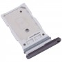 עבור Samsung Galaxy S22 Ultra 5G SM-S908B מגש כרטיס SIM מקורי + מגש כרטיס SIM (שחור)