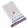 עבור Samsung Galaxy S22 Ultra 5G SM-S908B מגש כרטיס SIM מקורי + מגש כרטיס SIM (סגול)
