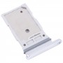 עבור Samsung Galaxy S22 Ultra 5G SM-S908B מגש כרטיס SIM מקורי + מגש כרטיס SIM (לבן)