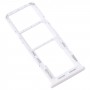 עבור סמסונג גלקסי A13 5G SM-A136 מגש כרטיס SIM מקורי + מגש כרטיס SIM + מגש כרטיס מיקרו SD (לבן)