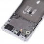עבור סמסונג גלקסי A51 5G SM-A516 צלחת לוחית מסגרת אמצעית (כסף)
