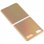 עבור Samsung Galaxy Z Flip 4G SM-F700 סוללת זכוכית כיסוי אחורי (זהב)