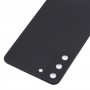 עבור Samsung Galaxy S22+ 5G SM-S906B כיסוי אחורי סוללה עם כיסוי עדשת מצלמה (שחור)