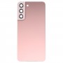 עבור Samsung Galaxy S22+ 5G SM-S906B כיסוי אחורי סוללה עם כיסוי עדשת מצלמה (ורוד)
