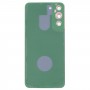 עבור Samsung Galaxy S22+ 5G SM-S906B כיסוי אחורי סוללה עם כיסוי עדשת מצלמה (ורוד)