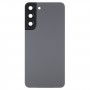 עבור Samsung Galaxy S22+ 5G SM-S906B כיסוי אחורי סוללה עם כיסוי עדשת מצלמה (אפור)