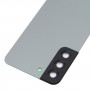 עבור Samsung Galaxy S22 5G SM-S901B כיסוי אחורי סוללה עם כיסוי עדשת מצלמה (אפור)