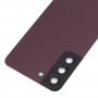 עבור Samsung Galaxy S22 5G SM-S901B כיסוי אחורי סוללה עם כיסוי עדשת מצלמה (סגול)