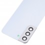 עבור Samsung Galaxy S22 5G SM-S901B כיסוי אחורי סוללה עם כיסוי עדשת מצלמה (לבן)