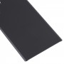 עבור Samsung Galaxy S22 Ultra 5G SM-S908B סוללה כיסוי אחורי עם כיסוי עדשת מצלמה (שחור)