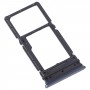 עבור Samsung Galaxy M53 SM-M536B מגש כרטיס SIM מקורי + מגש כרטיס מיקרו SD (שחור)