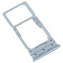 עבור Samsung Galaxy M53 SM-M536B מגש כרטיס SIM מקורי + מגש כרטיס מיקרו SD (ירוק)