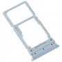 עבור Samsung Galaxy M53 SM-M536B מגש כרטיס SIM מקורי + מגש כרטיס מיקרו SD (ירוק)