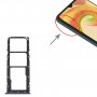 עבור Samsung Galaxy A04 SM-A045F מגש כרטיס SIM מקורי + מגש כרטיס SIM + מגש כרטיס מיקרו SD (ירוק)