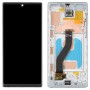 מסך LCD של OLED עבור סמסונג גלקסי הערה 10 SM-N970 דיגיטייזר מכלול מלא עם מסגרת. לא תומך בזיהוי טביעות אצבע (כסף)