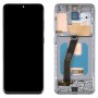 מסך LCD של OLED עבור Samsung Galaxy S20 SM-G980 Digitizer הרכבה מלאה עם מסגרת (אפור)