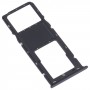עבור Samsung Galaxy A03S SM-A037U מגש כרטיס SIM מקורי + מגש כרטיס מיקרו SD (שחור)