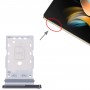 עבור Samsung Galaxy Z Fold4 SM-F936B מגש כרטיס SIM מקורי + מגש כרטיס SIM (שחור)