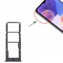 עבור Samsung Galaxy A23 5G SM-A236B מגש כרטיס SIM מקורי + מגש כרטיס SIM + מגש כרטיס מיקרו SD (שחור)