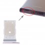 עבור Samsung Galaxy S23 Ultra SM-S918B מגש כרטיס SIM מקורי + מגש כרטיס SIM (ורוד)