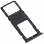 עבור Samsung Galaxy A03S SM-A037U מגש כרטיס SIM מקורי + מגש כרטיס מיקרו SD (שחור)
