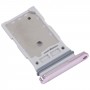 עבור סמסונג גלקסי S23 - S23 + SM-S961B - S911B מגש כרטיס SIM מקורי + מגש כרטיס SIM (ורוד)