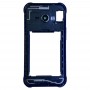 עבור Galaxy J1 ACE - J110M - J110F - J110G - J110L צלחת לוחית מסגרת אמצעית (כחול)
