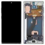 מסך LCD של חומר TFT עבור סמסונג גלקסי הערה 10 דיגיטייזר הרכבה מלאה עם מסגרת-כתב יד. לא תומך בזיהוי טביעות אצבע