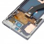 מסך LCD של חומר TFT עבור סמסונג גלקסי הערה 10 דיגיטייזר הרכבה מלאה עם מסגרת-כתב יד. לא תומך בזיהוי טביעות אצבע