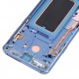 מסך LCD מקורי של Super Amoled עבור Galaxy S9 - G960F - DS - G960U - G960W - G9600 Digitizer הרכבה מלאה עם מסגרת (כחול)