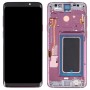 מסך LCD של Super AMOLED עבור Galaxy S9+ - G965F - G965F - DS - G965U - G965W - G9650 Digitizer הרכבה מלאה עם מסגרת (סגול)