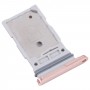 עבור Samsung Galaxy S22 + 5G - S22 5G - SM-S906B SM-S901B מגש כרטיס SIM מקורי + מגש כרטיס SIM (זהב)