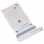 עבור Samsung Galaxy S22 + 5G - S22 5G - SM-S906B SM-S901B מגש כרטיס SIM מקורי + מגש כרטיס SIM (לבן)