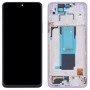מסך LCD מקורי ומכלול דיגיטרייזר מלא עם מסגרת עבור Xiaomi Redmi Note 11 Pro China-Redmi Note 11 Pro+ 5G-11i-11i Hyperrayther (סגול)