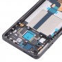 דיור קדמי LCD מסגרת לוחית לוחית ל- Xiaomi Redmi K50 משחקים-poco f4 gt (שחור)