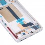 דיור קדמי LCD מסגרת לוחית לוחית עבור Xiaomi Redmi K50 משחקים-poco f4 gt (לבן)