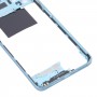 צלחת לוחית מסגרת אמצעית עבור Xiaomi Poco X4 Pro 5G-Redmi Note 11e Pro (כחול)