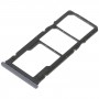 עבור מגש כרטיס SIM של Xiaomi Poco C40 + מגש כרטיס SIM + מגש קלף מיקרו SD (שחור)