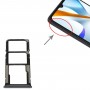 עבור מגש כרטיס SIM של Xiaomi Poco C40 + מגש כרטיס SIM + מגש קלף מיקרו SD (שחור)