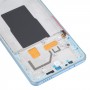 עבור Xiaomi Redmi K50 Ultra - 12t - 12t Pro מקורי דיור קדמי מקורי של צלחת LCD מסגרת לוחית (כחול)