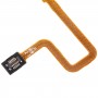 עבור Xiaomi Redmi Note 10 Pro China 5G - Poco X3 GT חיישן טביעות אצבע מקורי של טביעות אצבע כבל (לבן)