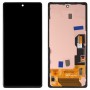 מסך LCD מקורי עבור Google Pixel 6A GX7AS GB62Z G1AZG Digitizer הרכבה מלאה עם מסגרת (שחור)